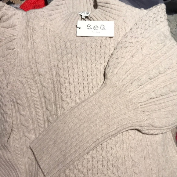 Sea New York Cable Knit Turtleneck Sweater - Picture 6 of 14